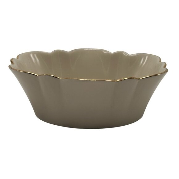 Lenox American By Design "Merry" Holly Berries Oval Fluted Dish 5" NIB Christmas - Picture 6 of 10